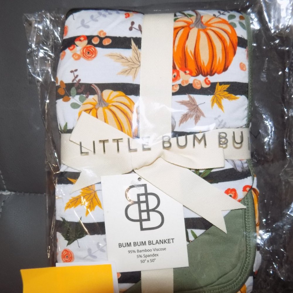 LITTLE BUM BUMS HELLO GOURDEOUS BUM BUM BLANKET NEW